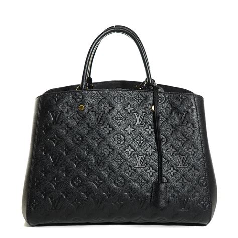 louis vuitton montaigne empreinte mm black|louis vuitton epi leather montaigne.